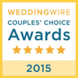 WeddingWire Couple's Choice Award 2015.